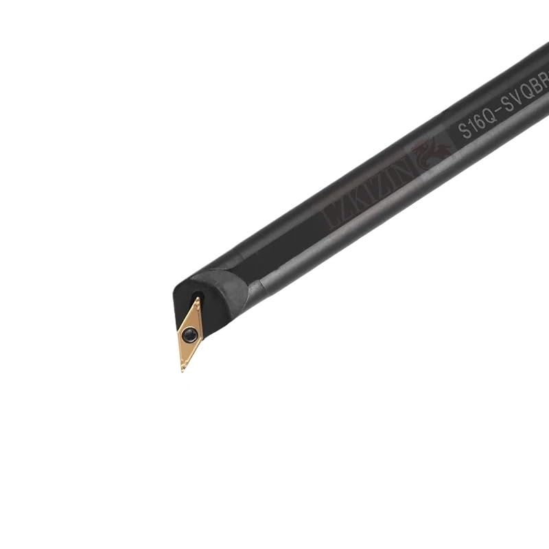 1PC S16Q S20R SVQBR11 SVQBR16 SVQCR11 SVQCR16 Internal Turning Tool Holder SVQBR SVQCR CNC Lathe Boring Bar for VBMT VCMT Insert(S16Q- SVQCL11)