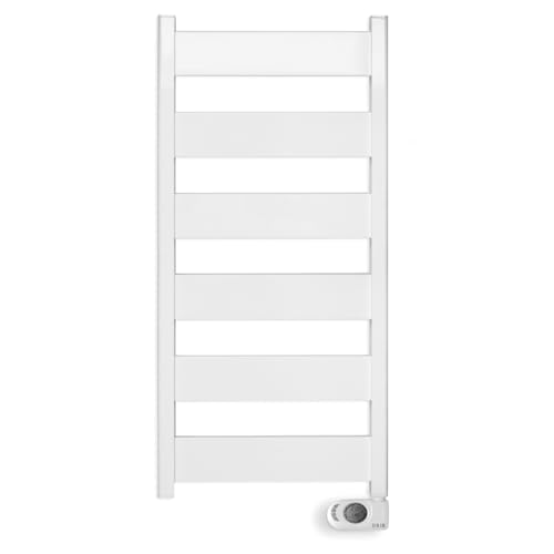 hjm NERIS 750 Toallero eléctrico, secatoallas programable, W, Blanco