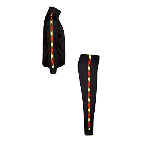 Nike Toddler Boys' Zip Jacket and Jogger 2 Piece Track Set (4T) Black4