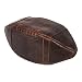 Produktbild Football Kulturbeutel aus Echtleder  Kulturtasche American Football mit robustem Innenfutter - Leder Kulturbeutel American Football - Football Tasche, American Football Geschenke