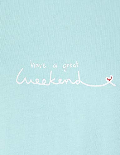 LTB Jeans Zifaji T-Shirt, Angel Blue 6644, S Donna...