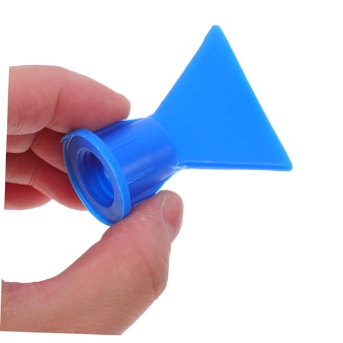 PRETYZOOM 2pcs Precision Flat Glue Nozzle Tips Threaded Caulking Applicators for Windows Doors and Automotive Repairs Even Glue Distribution for Efficient Sealing3