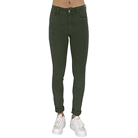 Pantalon JOPHY & CO. Vert Militaire Cover