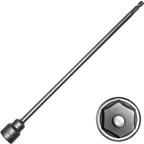 Olicky Accesorio de taladro para patas de caravana con extensión de 30 cm, conector de enchufe de 19 mm, apto para caravanas y casas móviles