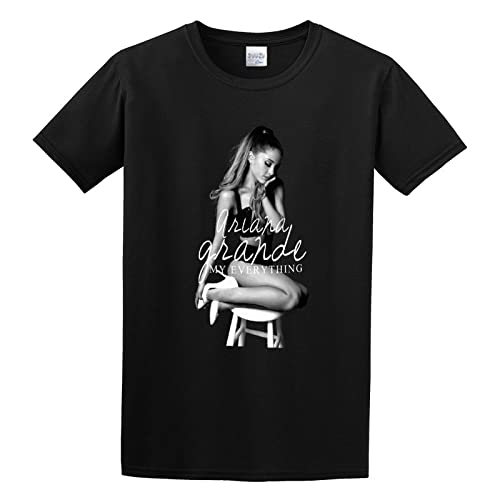 TqaSerHqs Matthew Macadam Ariana My Everything Album Cover T-Shirt Black L