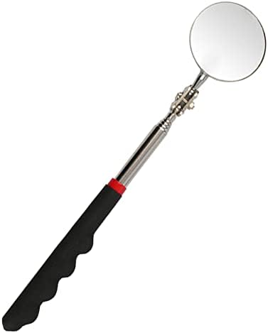 Miroir D'inspection Télescopique 20 Cm Outil De Miroir Mecanique Avec Lumiere Grand Angle Longue Poignee Pour Parking 96746810