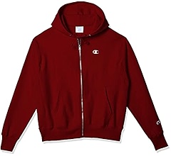 Buy Champion Men's Reverse Weave Full Zip Hoodie, Left Chest