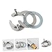 Homoyoyo Faucet Fixing Tool 2 Sets of Faucet Fastening Washer for Bathroom Accessory Installation