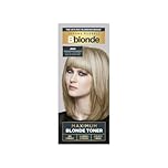 Jerome Russell Bblonde Ash Maximum Blonde Toner – Non-Permanent Hair Toner for Pre-Lightened & Blonde Hair Colour, Ash Hair Dye with No Ammonia or Peroxide, Lasts 8 Washes, 75ml