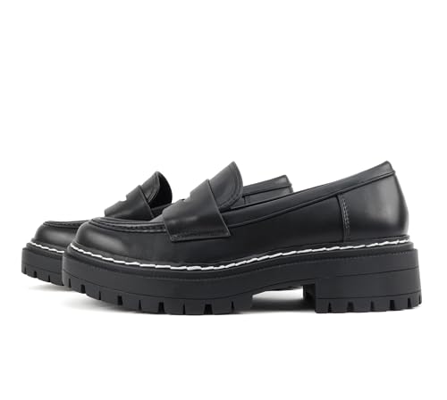 Soda "Soho" ~ fB[X Xb| vbgtH[q[ O\[ yj[[t@[, ubN(Black Pu), 22.5 cm