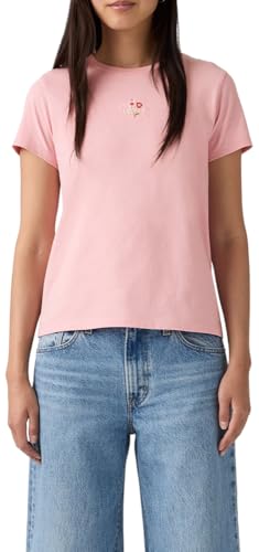 Image of Levi's Women's Perfect Crewneck Tee Shirt (Also Available in Plus)