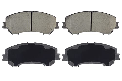 Image of Front Performance Ceramic Brake Pads Kit D1737 Replacement for Nissan Rogue Sport 2017-2019 Qashqai Hardware Fit Included