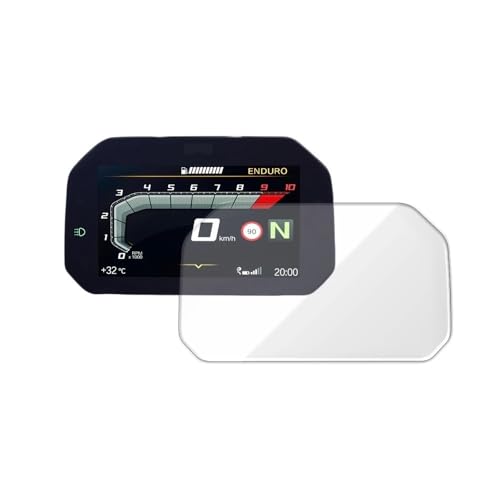 Película Protección contra Rayaduras Pantalla Salpicadero Motocicleta Rayaduras Panel HD para B&m&w R1200GS R 1200 GS 2018-UP 2019 2020 2021, 2 Uds. Protector Moto tacómetro