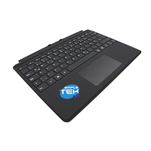 Teclado Surface Pro 9 para escribir en alemán con retroiluminación 4