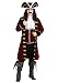 Deluxe Captain Hook Costume Men's Pirate Costume X-Large