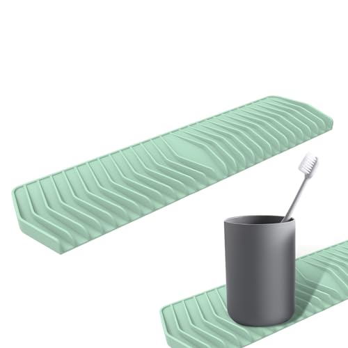 macto - Alfombra de encimera de bar vintage, escurridor ideal para frigorífico, alfombra de secado para encimera de cocina, alfombra grande para escurridor, alfombra resistente al calor