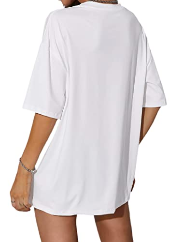 Zoyami Womens Oversized T Shirt Graphic Tee Casual Summer Loose Short Sleeve Top3