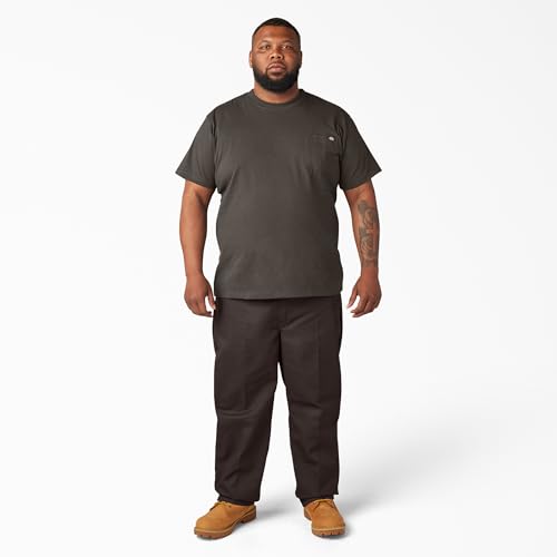 Image of Dickies Men's Heavyweight Heathered Short Sleeve Pocket T-Shirt