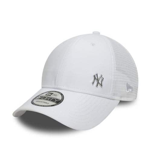 Flawless 9FORTY Trucker New Era casquette blanche aux finitions premium