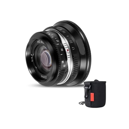 �݊���������܂�Canon 25mm F1.7 APS-C �}�j���A���t�H�[�J�X�~���[���X�����Y(Sony E-mount(FE))