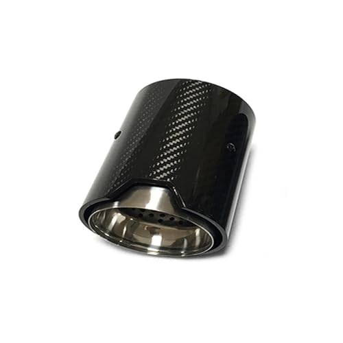 Embouts de pot d'échappement carbone 70mm pour rénover le style arrière BMW