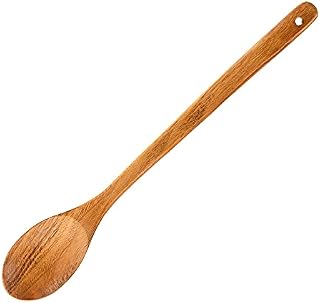 Wooden Mixing Spoon, 16.5 inch Giant Wood Spoon, Long Handled Wooden Spoon For Cooking And Stirring