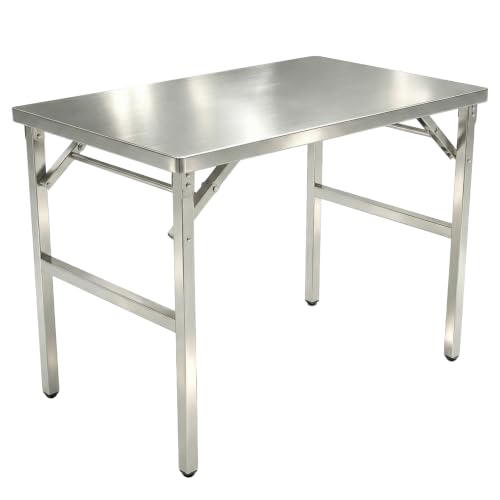 Portable Stainless Steel Folding Prep Table