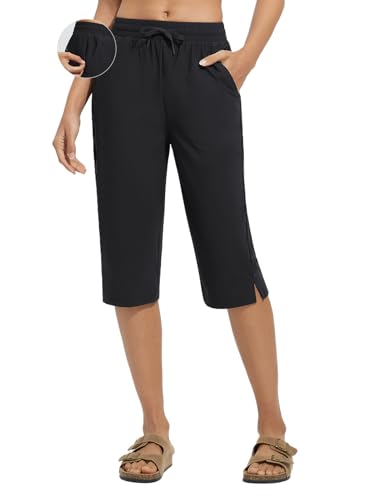 baleaf Women's Long Shorts Quick Dry 15