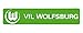 VfL Wolfsburg Adesivi Schrift Klein