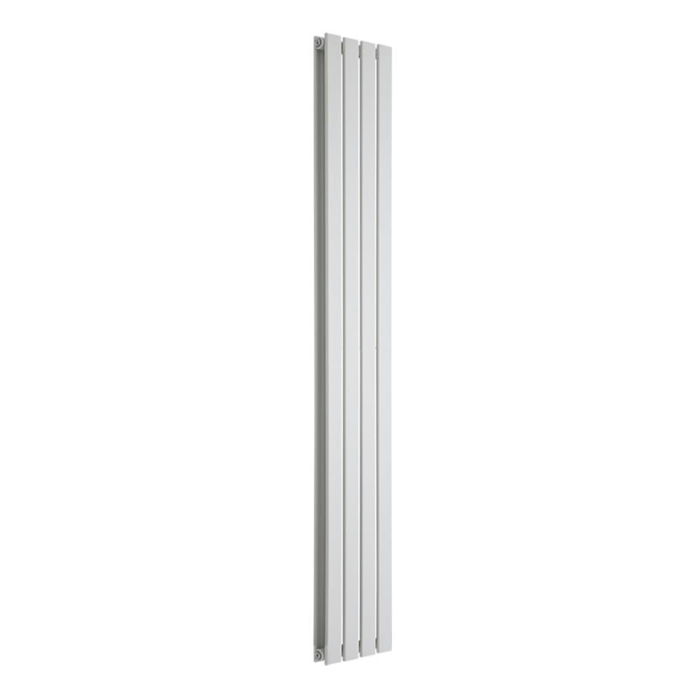 Milano White Sterling Arlie Double Flat Panel Vertical Radiator - 1750 X 280Mm