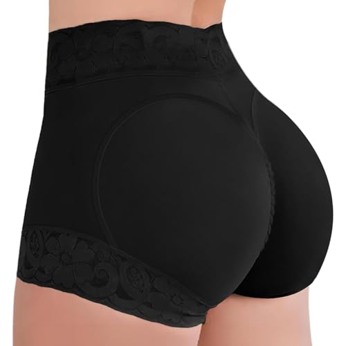 Womens Shapewear Control Panties Butt Lifter Boyshort Lace Panties Underwear