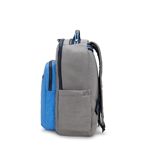Image of Kipling Women's Seoul 15 inch Laptop Backpack, Durable, Roomy with Padded Shoulder Straps, Built-In Protective Sleeve