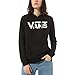 Produktbild Vans Damen Drop V Logo Hoodie Hooded Sweatshirt, Black, M