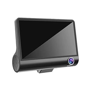 1080P 4″Car DVR Dual Lens Dash Cam Front and G-sensor Rear Video Recorder Camera LCD Screen 170° Wide Angle, G-Sensor, WDR, Parking Monitor, Loop Recording, Motion Detection