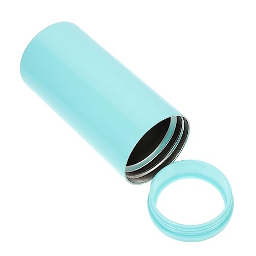 SHOWERORO Cold Can Beer for Men Iced Cup Sleeve Vacuum Insulated Can Holder Beer Accessories Beer Can Beer Bottle Sleeve Blanks for Vinyl Projects Coozies Cooler Stainless Steel Metal