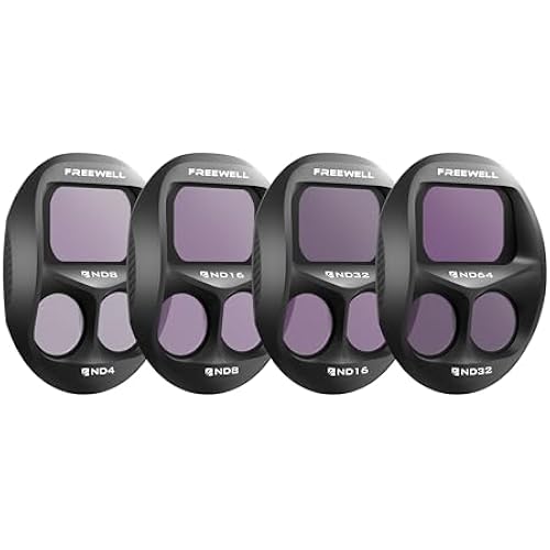 Freewell Split ND Filters 4-Pack for DJI Mavic 4 Pro