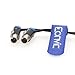 Eonvic Low-Profile TA5F to TA3F Audio Cable for Lectrosonics Zaxcom Receiver to Sound Devices 633, 664, 688 Recorder