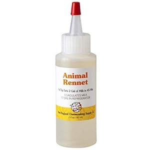 Liquid Rennet – Animal Rennet for Cheese Making (2 oz.)