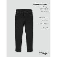 Wrangler Herren Durables Regular Fit Jeans, Schwarz (Black), 33W / 36L – Ansicht 8