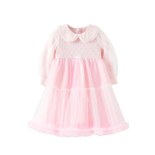 Blossoming Charm Flower Sequin Tutu Dress for Girls 3t-7years, Blue, Pink