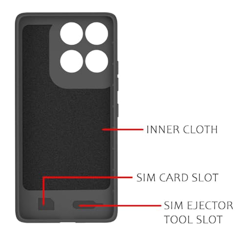 Image of Shockproof Case for Motorola Moto G86 5G / G86 Power 5G | Full Camera Protection | TPU Flexible Back Cover for Motorola Moto G86 5G / G86 Power 5G (Graphite Grey)