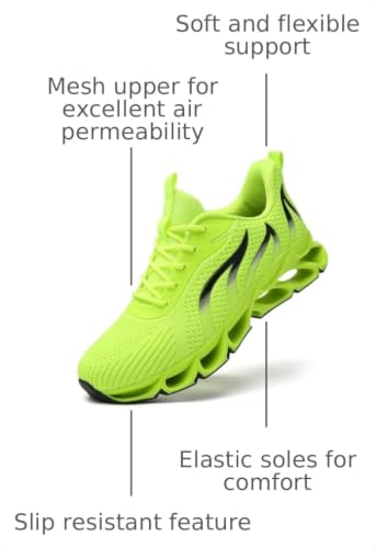 Image of SKDOIUL Sport Running Shoes for Mens Mesh Breathable Trail Runners Fashion Sneakers