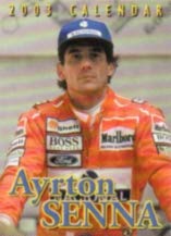 Ayrton Senna 2003 Calendar