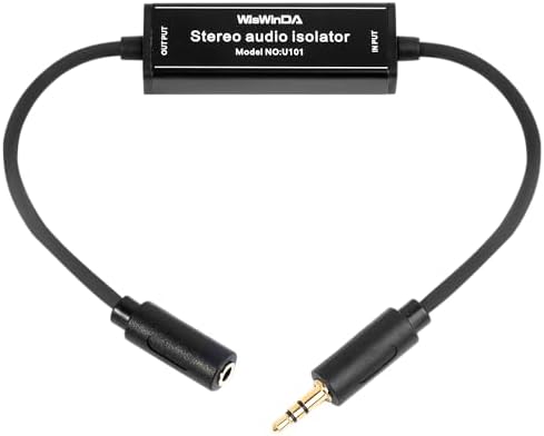Evrensel gürültü ses Eliminator 4 kanal RCA zemin Loop İzolatör gürültü filtrele