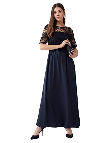 Image of Miss Olive Women's Crepe Skater Maxi Dress