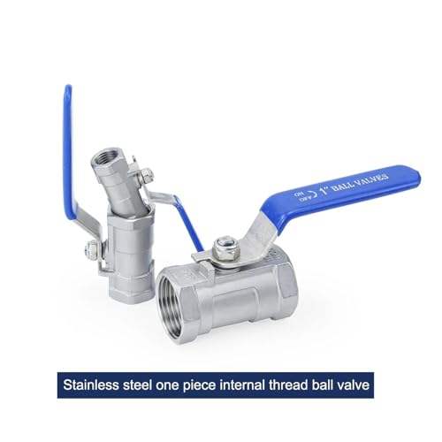 Vanne à boisseau inox 304 anti-fuite DN15 filetage femelle BSP pour réparer la plomberie