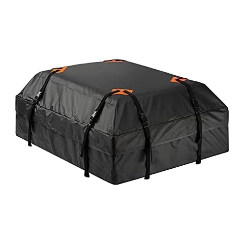 Car Roof Bag, 425 L Universal Car Roof Box, Foldable Car Luggage Bag, Oxford Fabric Car Roof Case Luggage Case, Waterproof Storage Bag for All Vehicles Cover