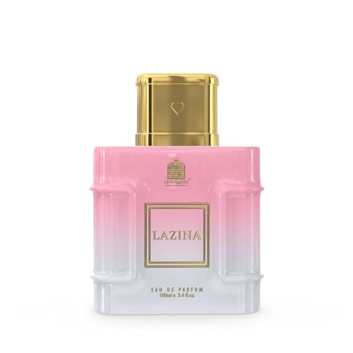 Adilqadri Lazina Perfume for Men and Women | Long Lasting Eau De Parfum for Men & Women | Fruity, Floral & Woody Fragrance with Amber & Musk Notes | 100ml
