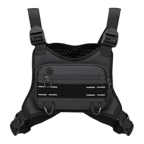 de Pecho para Hombre – de Deporte para Correr, Bolsillo Impermeable Ajustable, Multifuncional para Exteriores, Senderismo, Caza, Camping | Ideal para Actividades Deportivas Unisex