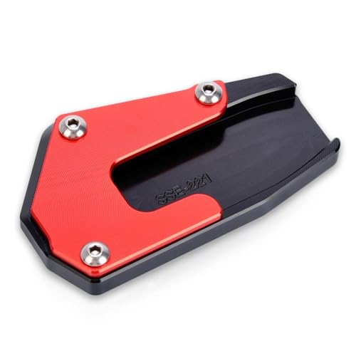 Extension de plaque de béquille en aluminium pour AN650 Burgman